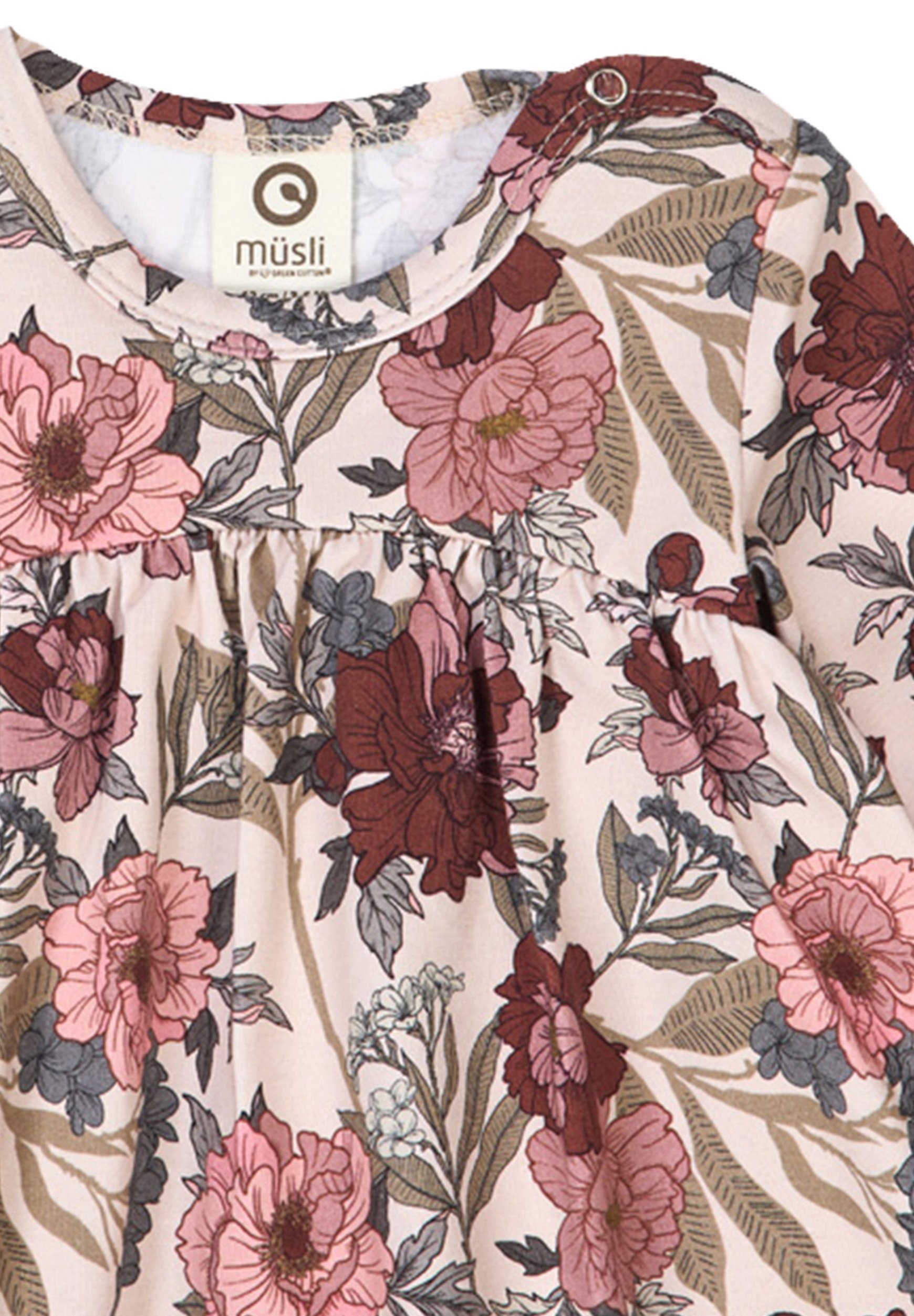 Müsli von GREEN COTTON Jerseykleid - Nightingale Root Nostalgia Rose