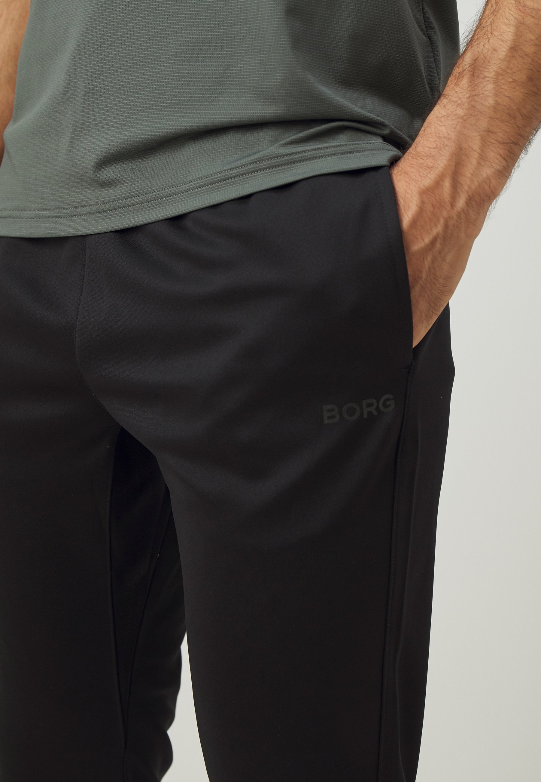 Björn Borg ESSENTIAL ACTIVE PANTS - Trainingsbroek - zwart