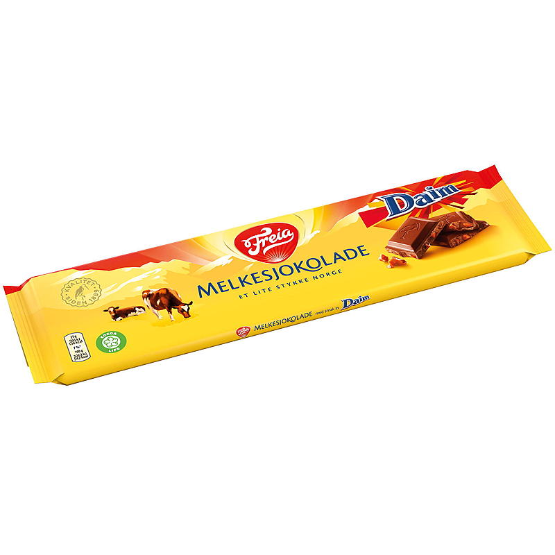 Freia Melkchocolade Daim 200 g Freia