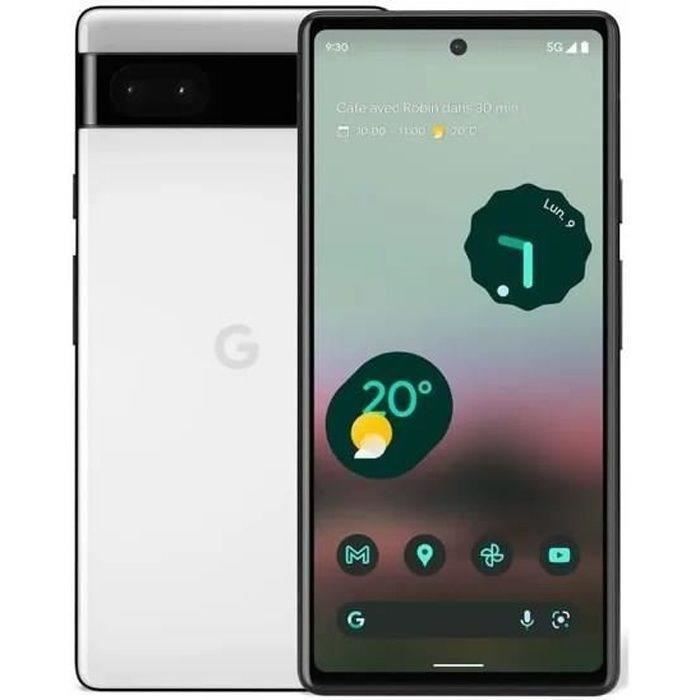 Google Pixel 6a Kreide – 128 GB (2022) – Generalüberholt – Guter Zustand
