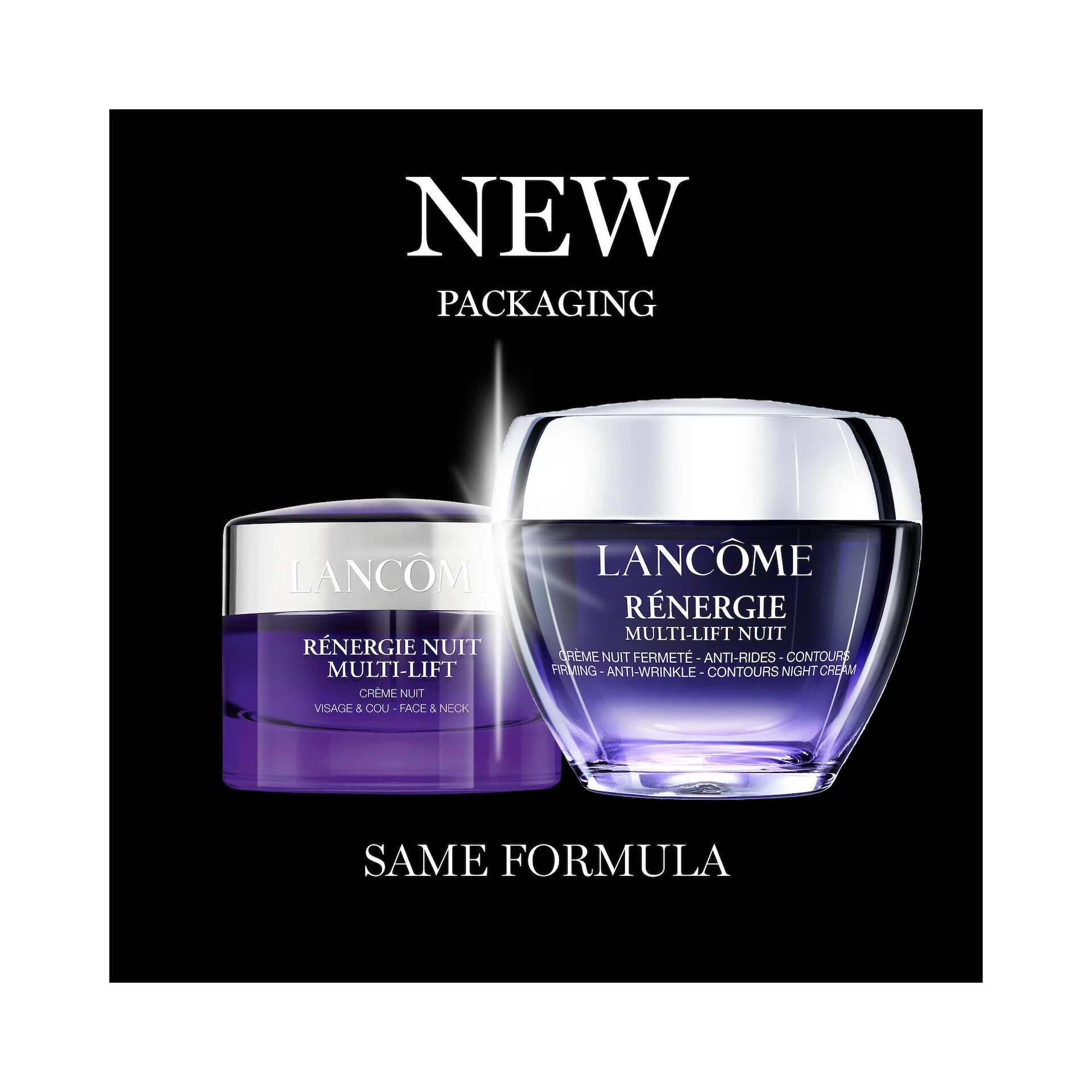 Cremă de noapte Rénergie Multi-Lift Nuit 50 ml - Lancôme