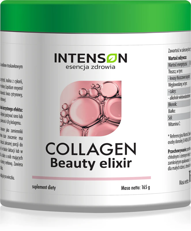 Intenson Collagen Beauty Elixir doplnok stravy v prášku na prípravu kolagénového nápoja