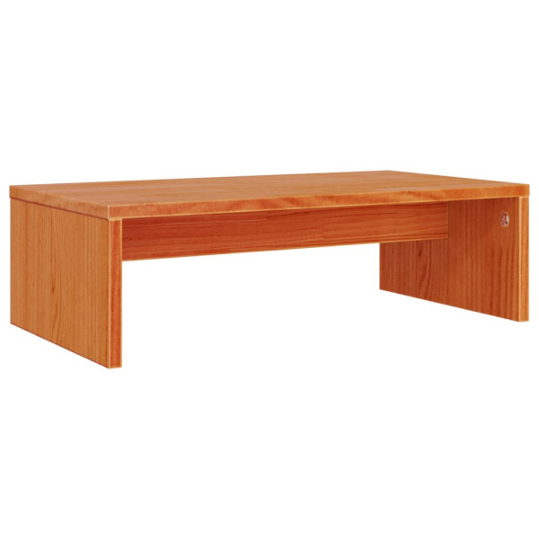 Podstawka pod Monitor Brąz Mat RTV Nowoczesny Salon 50x27x15cm