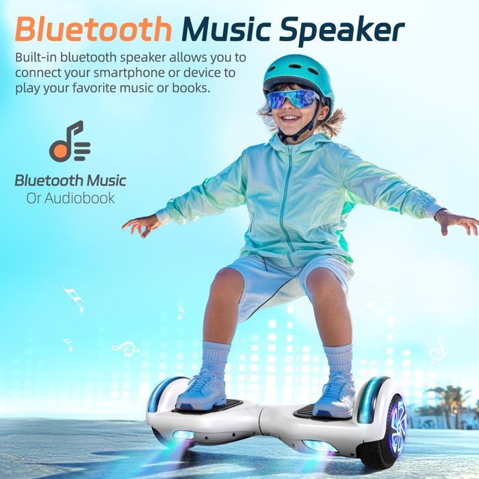 Hoverboard Bluetooth da 6,5