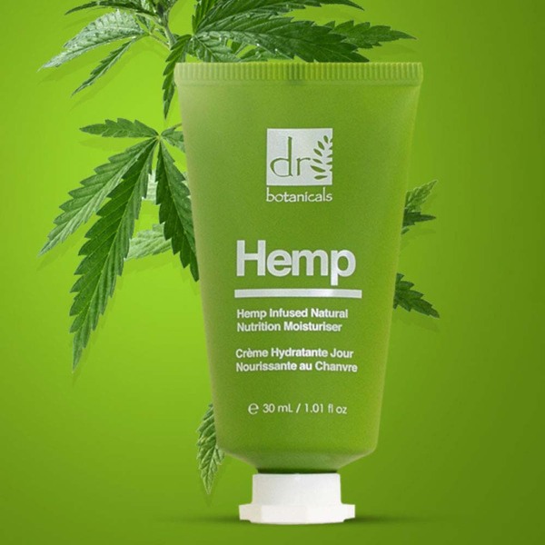 Dr. Botanicals Přírodní hydratační krém s konopnou příchutí 30ml