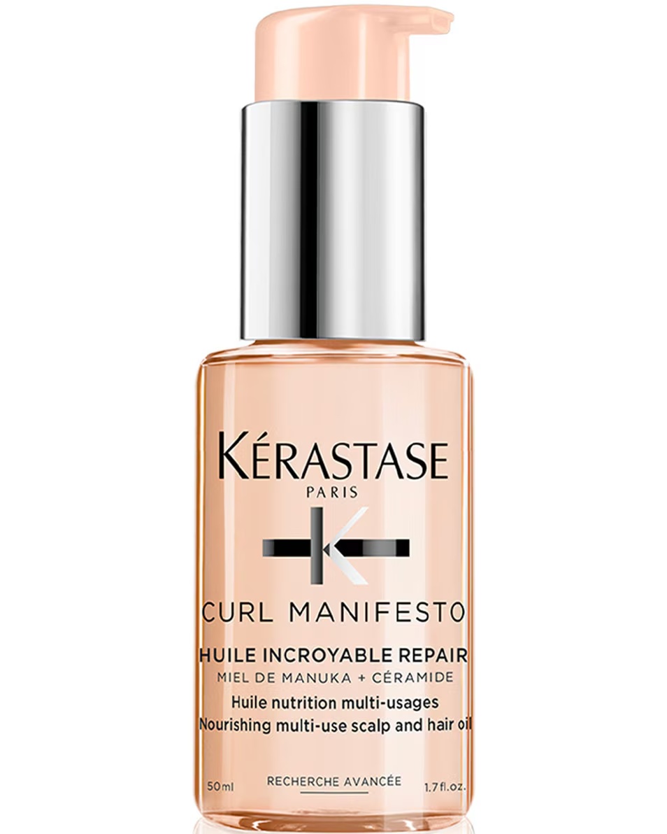 KÉRASTASE CURL MANIFESTO HUILE SUBLIME REPAIR мултифункционално хранљиво уље за коврџаву и коврџаву косу и за кожу главе