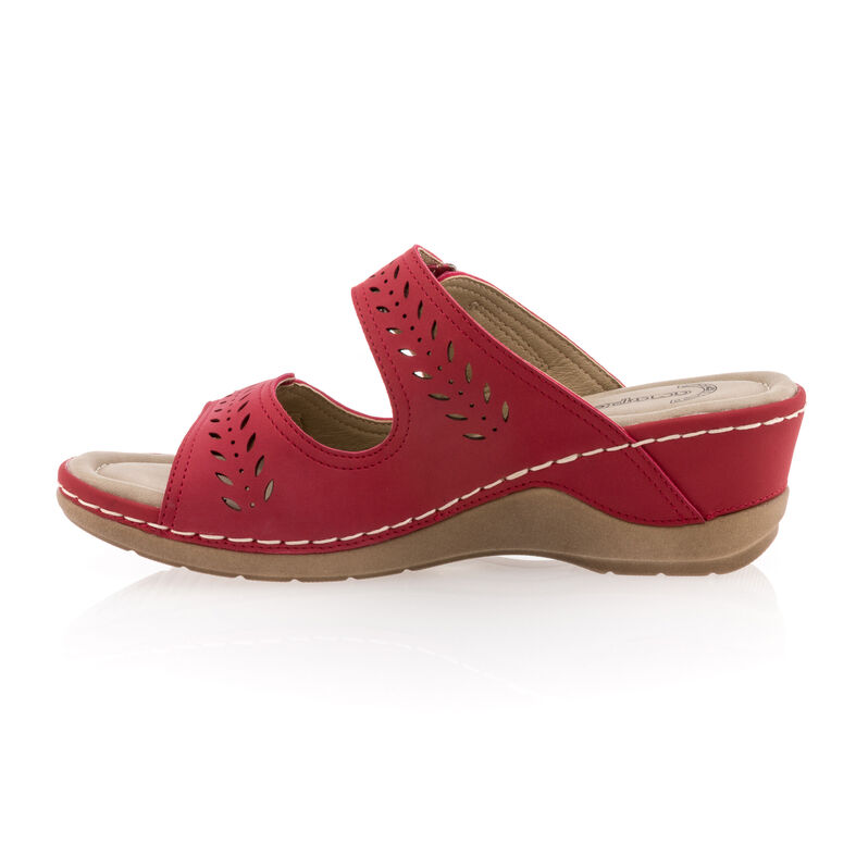 Rote Damen-Mules/Clogs