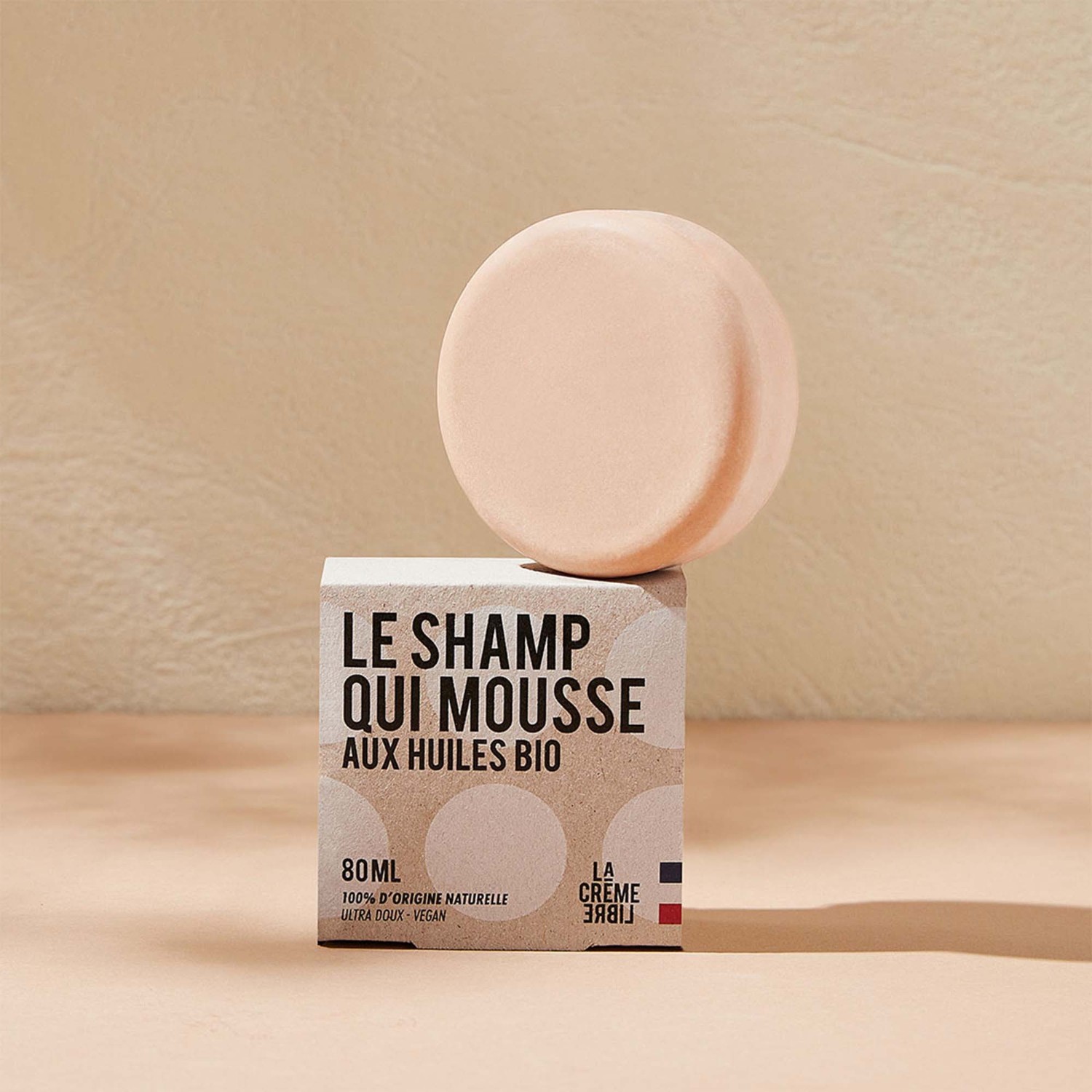 La crème libre Le Shamp qui Mousse Bio 80ML