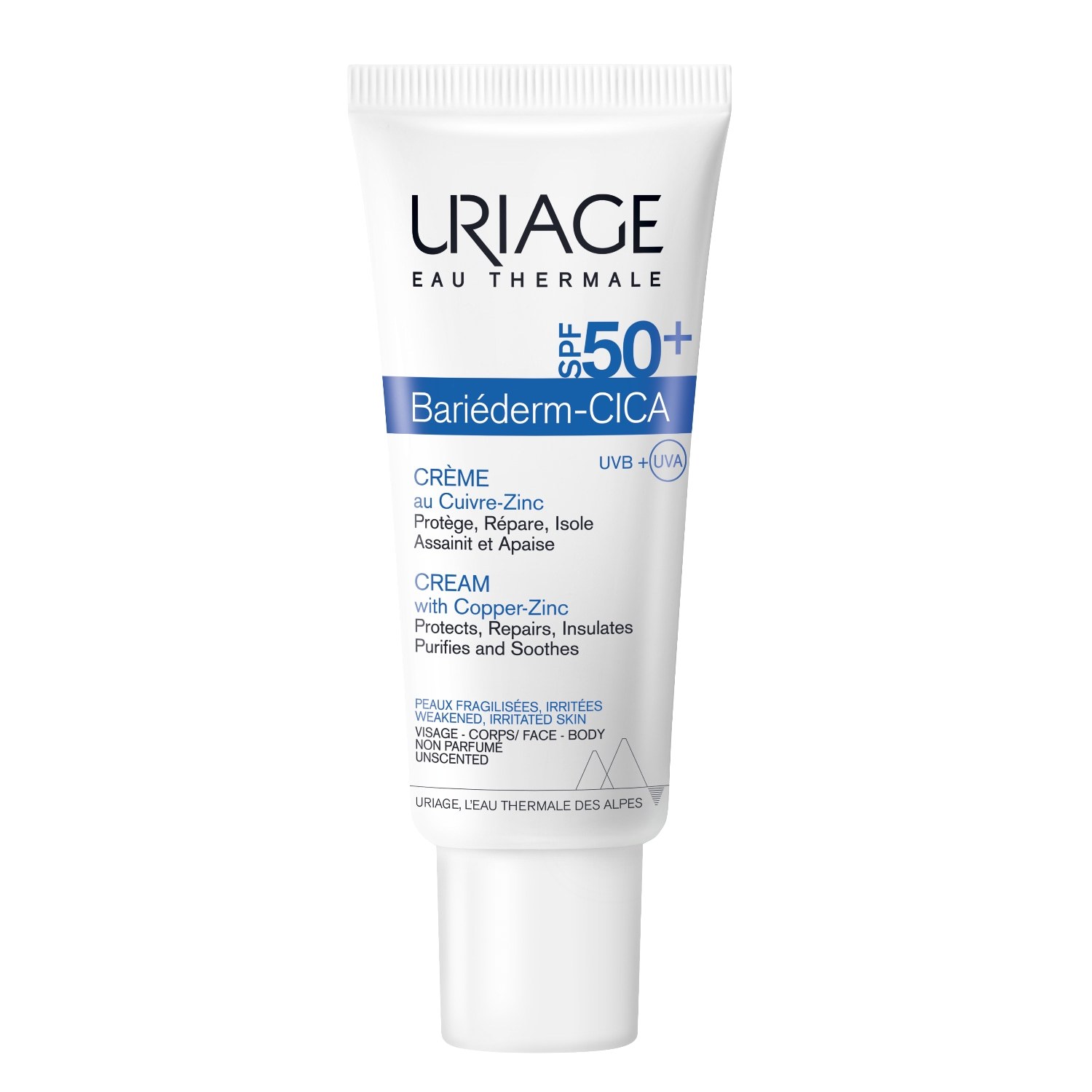 Uriage Wundschutzcreme Bariéderm Cica Creme LSF 50-40 ml