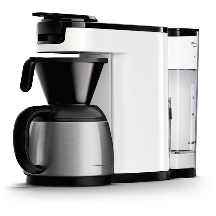 Cafetera de cápsulas - PHILIPS - SENSEO - HD6592/05 - Interruptor 2 en 1 para cápsulas y filtros - Blanca