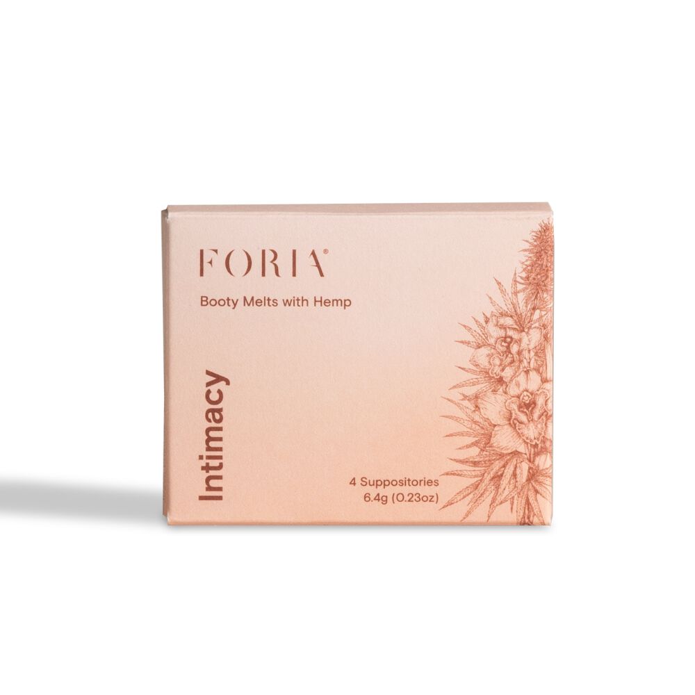 Foria Intimacy Booty Melts au chanvre