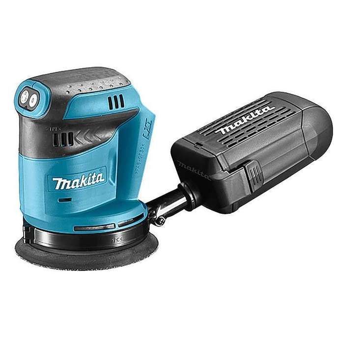 Ponceuse excentrique MAKITA BO180ZJ Ø125 mm 18V Li-Ion - Sans fil - Compacte et légère