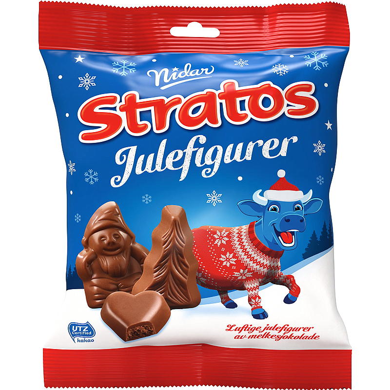 Nidar julfigurer 140 g Stratos