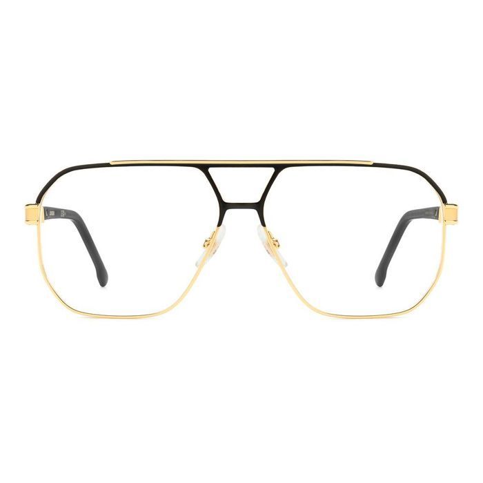 Carrera 1135 60/14/145 Matte Black Gold Steel Eyeglasses for Men