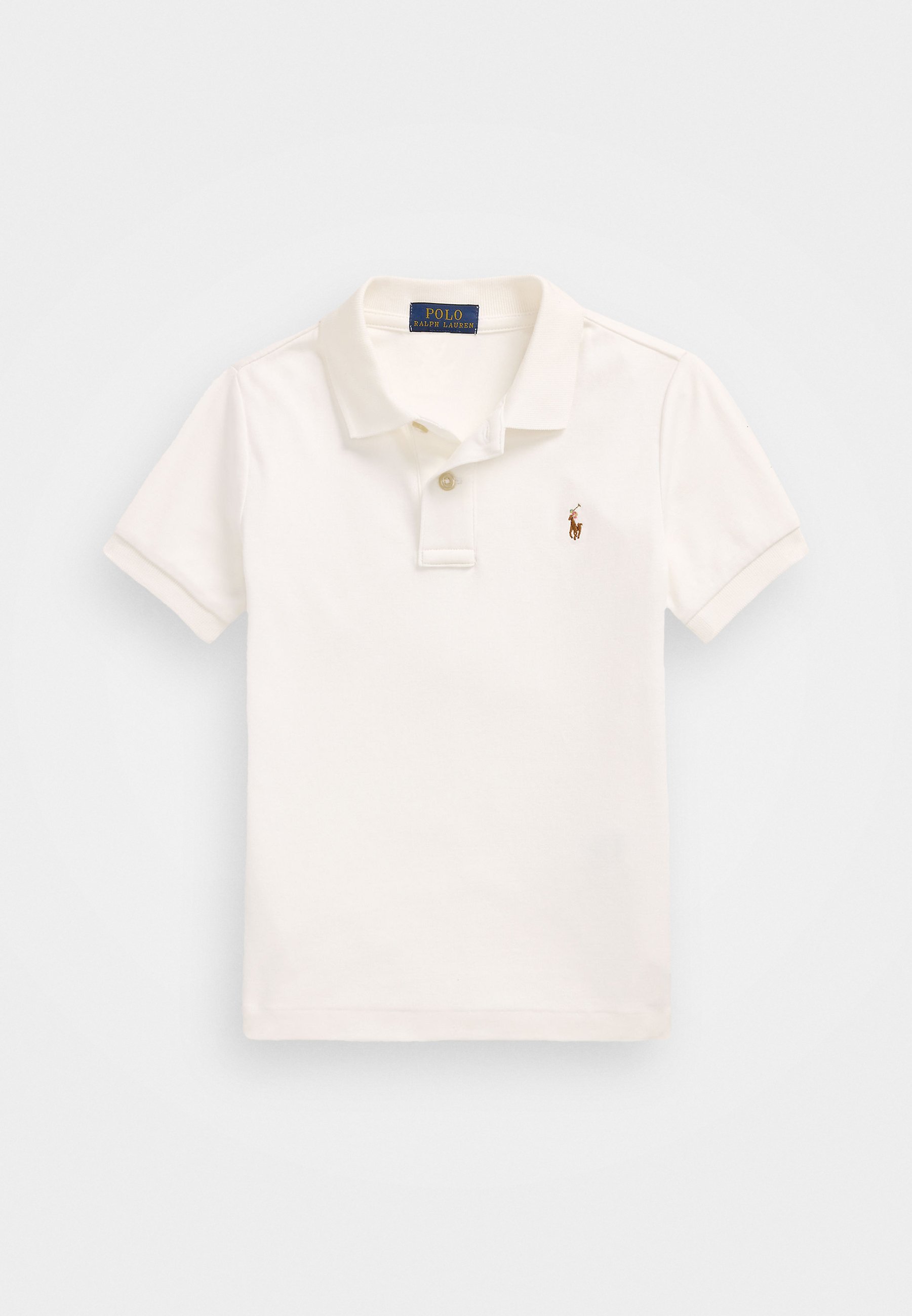 Polo Ralph Lauren poloshirt van zacht katoen - Poloshirt - wit
