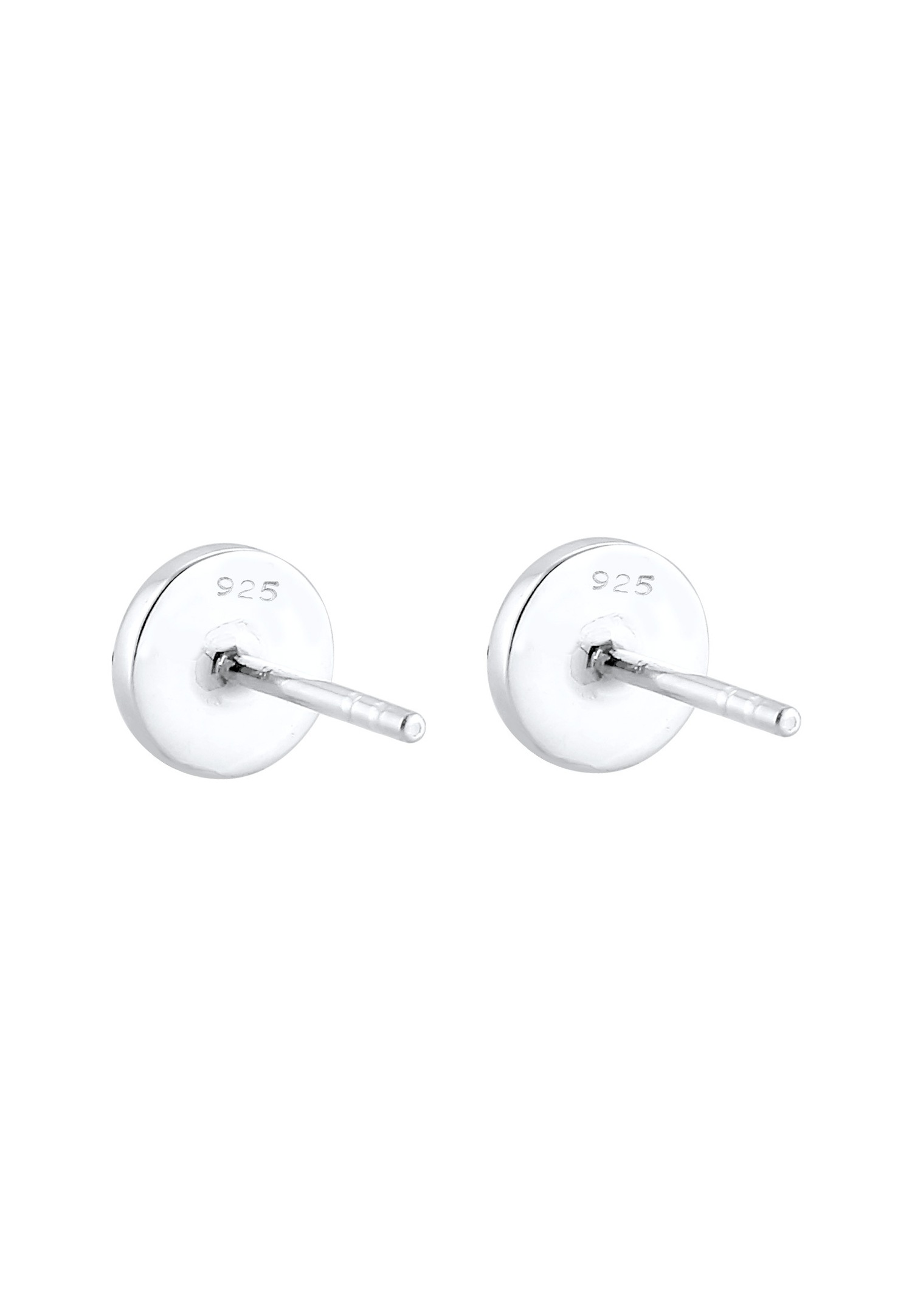 Elli PREMIUM Opal Cristaux Clous d'Oreilles Femme - (925/1000) Argent
