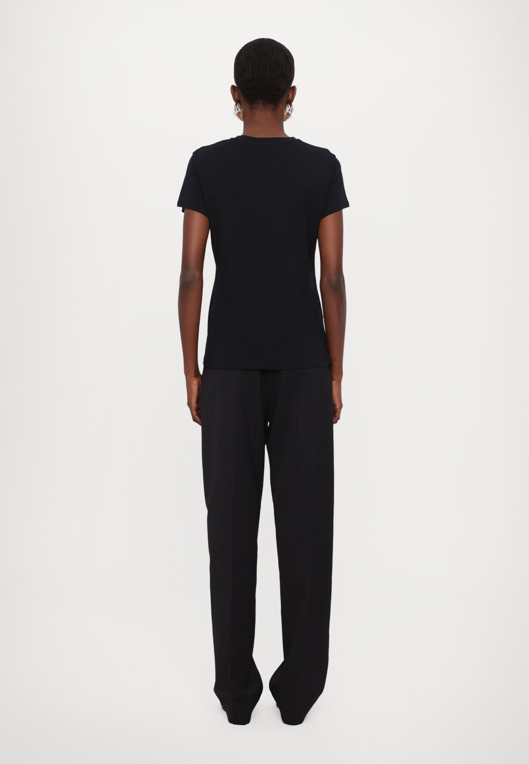 Filippa K SOFT TEE - T-shirt basic - nera