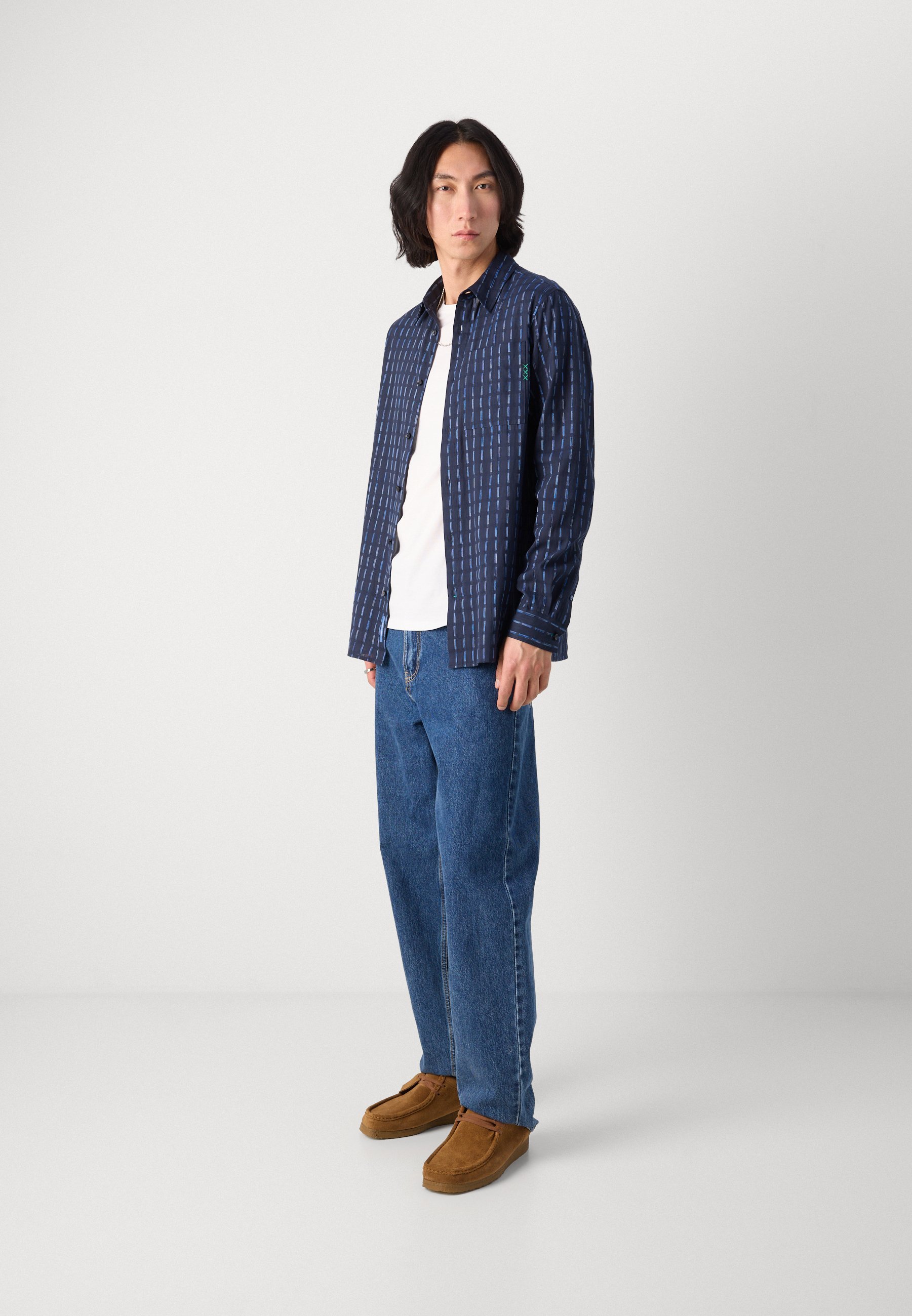 Chemise rayée Scotch & Soda - bleu marine