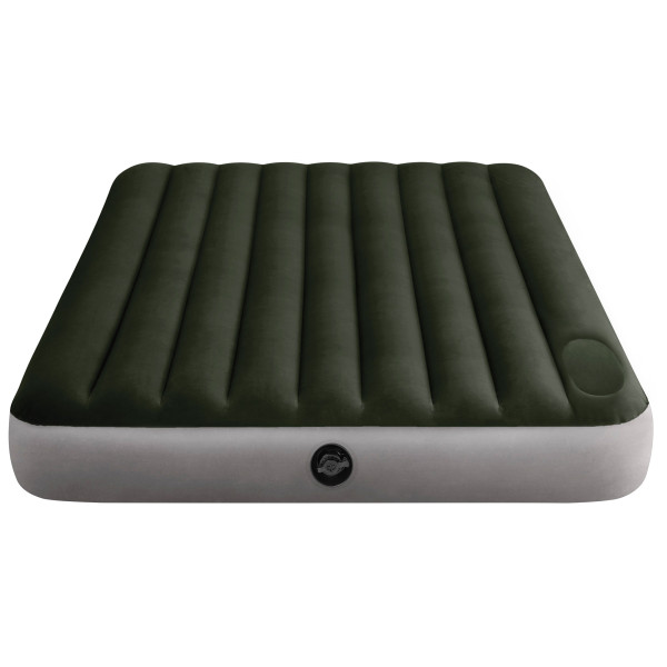 Materac dmuchany Intex dwuosobowy z wbudowaną pompką nożną 203x152x25 cm