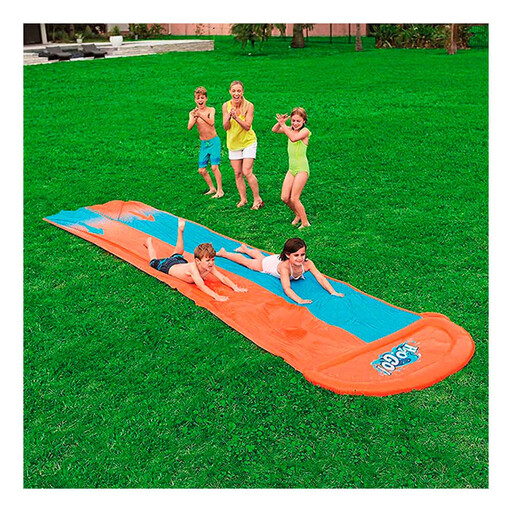 Toboggan aquatique double Bestway de 4,88 mètres