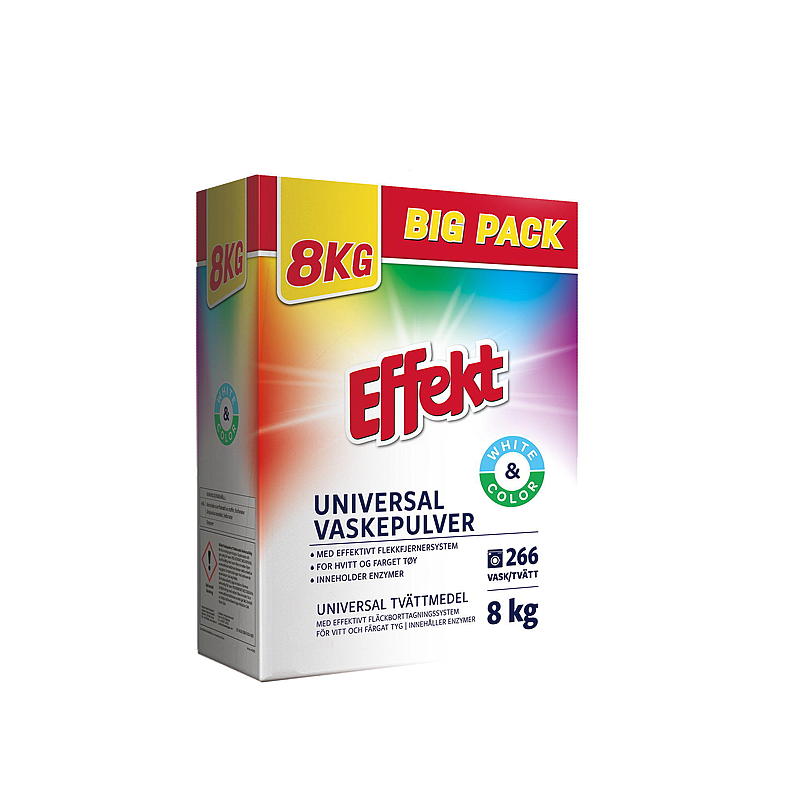 Effekt Waschpulver 8 kg Universal Effect
