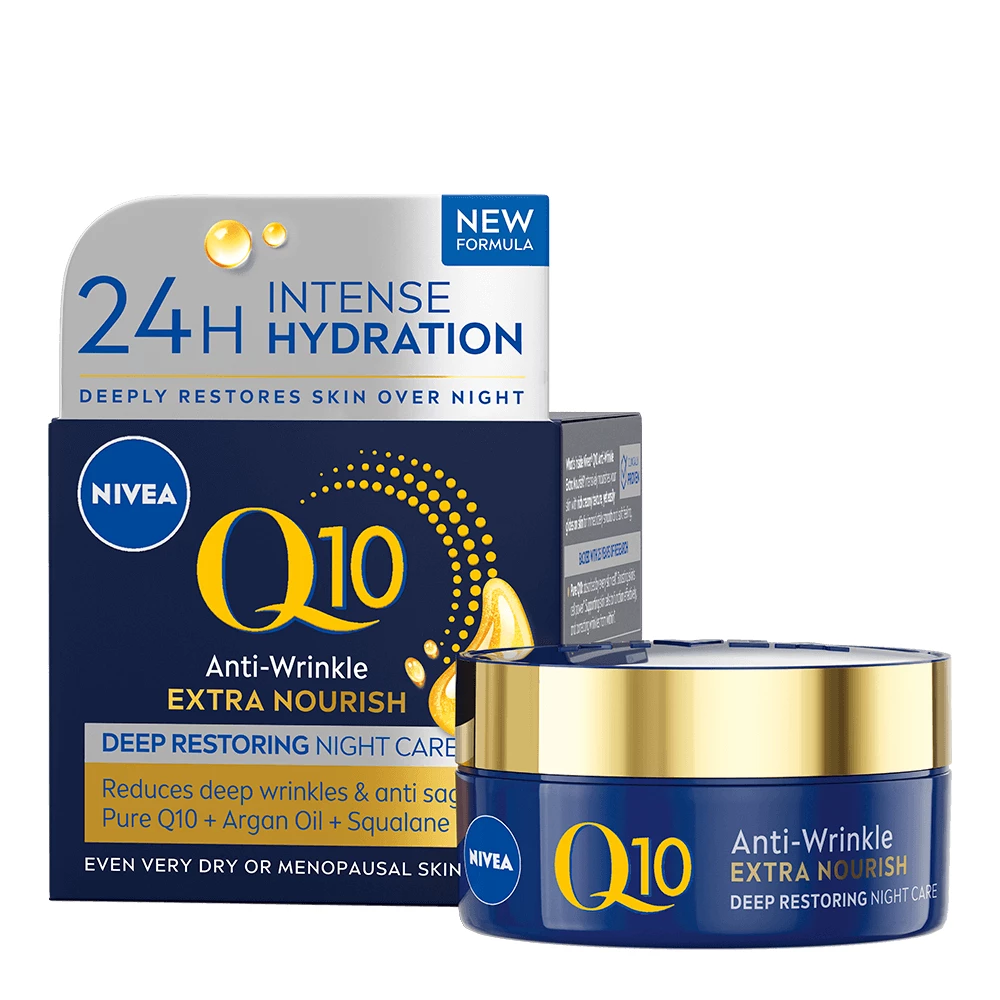 Q10 Extra Nourish dubinski obnavljajuća noćna krema 50 ml - NIVEA