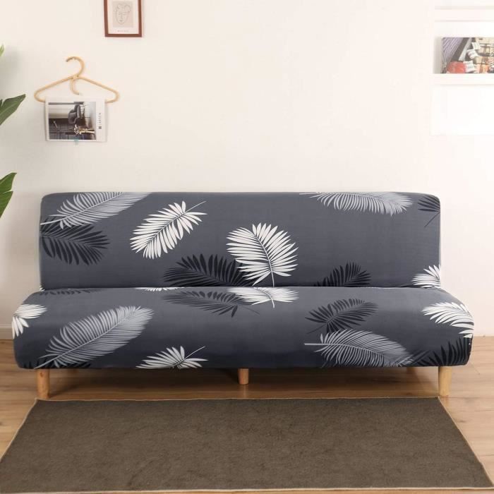 Click Clack sofföverdrag 140x190cm, töjbart 3-sits Click Clack sofföverdrag, armstödslöst, Click Clack sofföverdrag, grått