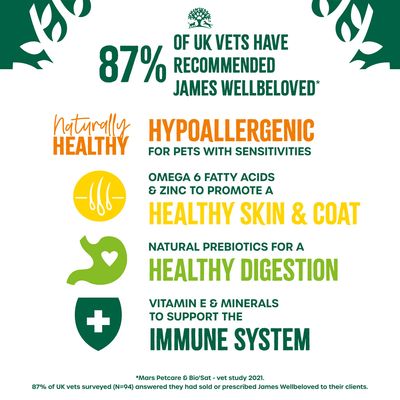 James Wellbeloved voksen katt - kylling