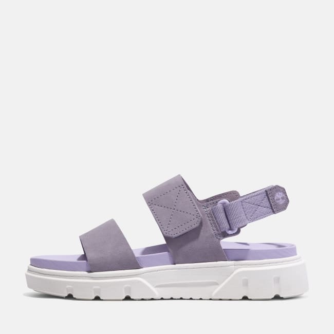 Sandalo a Doppia Fascia Greyfield da Donna in                viola