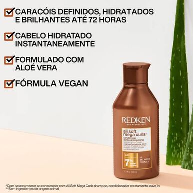 Redken All Soft Mega Curls -hoitoaine kiharille ja laineikkaille hiuksille 300ml
