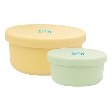 Baby Wells -termosastiat, 100 % silikonista valmistettuja ruoankuljetusastioita lapsille, 2 kpl, 2 kpl