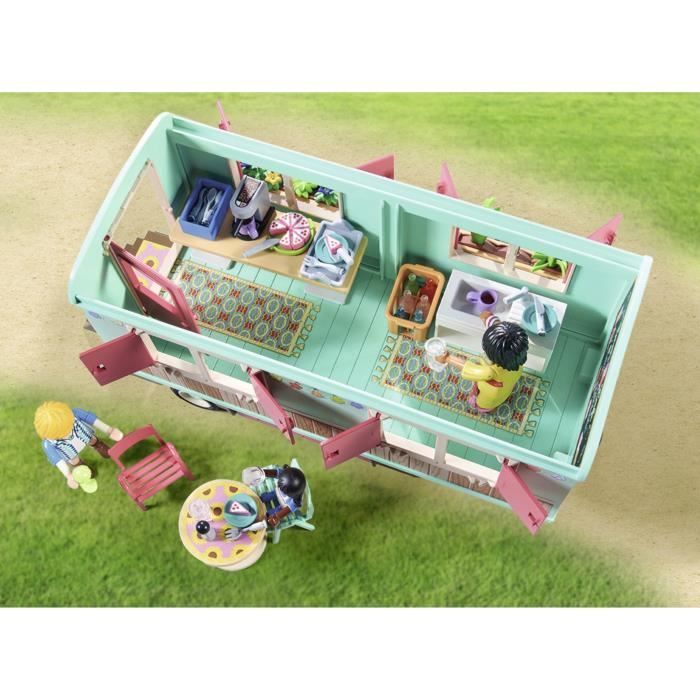 PLAYMOBIL 71441 Caravan Bar e Negozio, Vita di Fattoria in Campagna, 145 pezzi, Età 4+