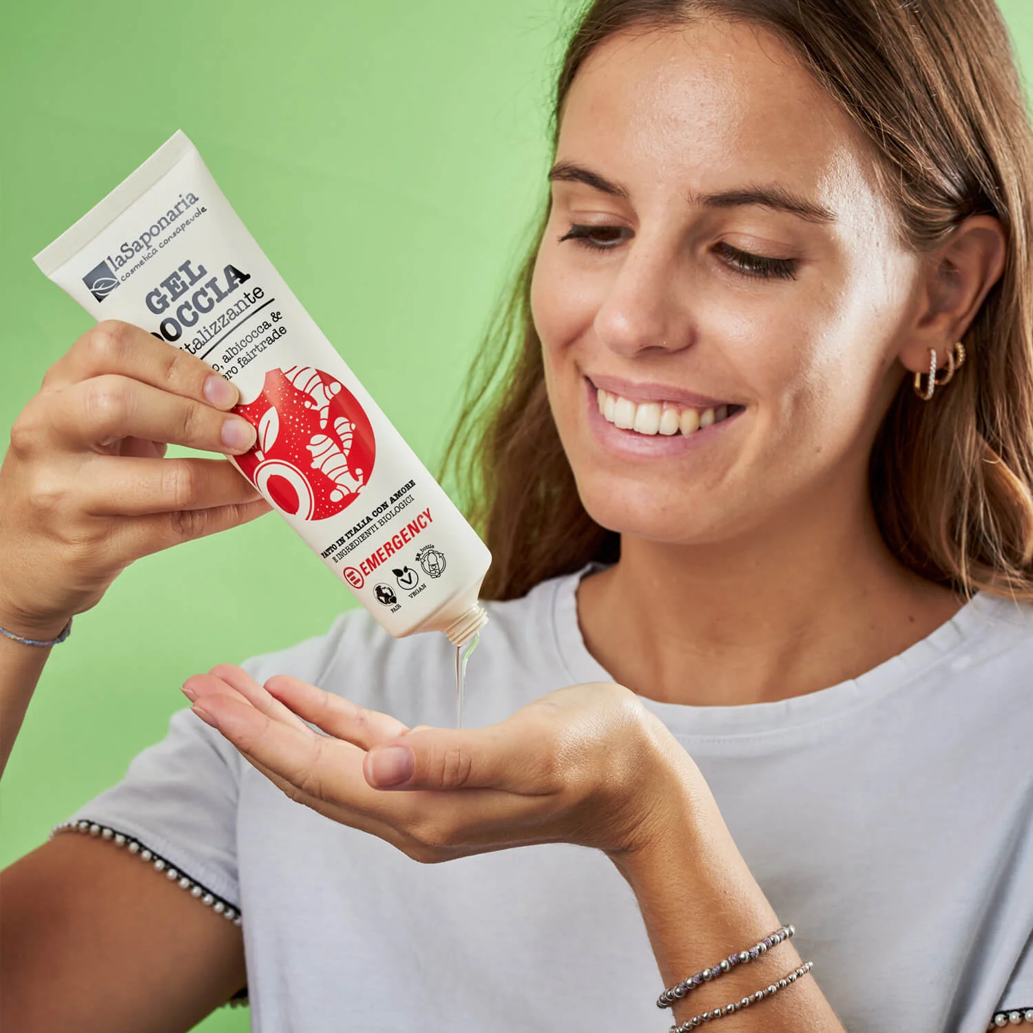 La Saponaria per Emergency Emergency - Gel doccia rivitalizzante - Bagno e Doccia