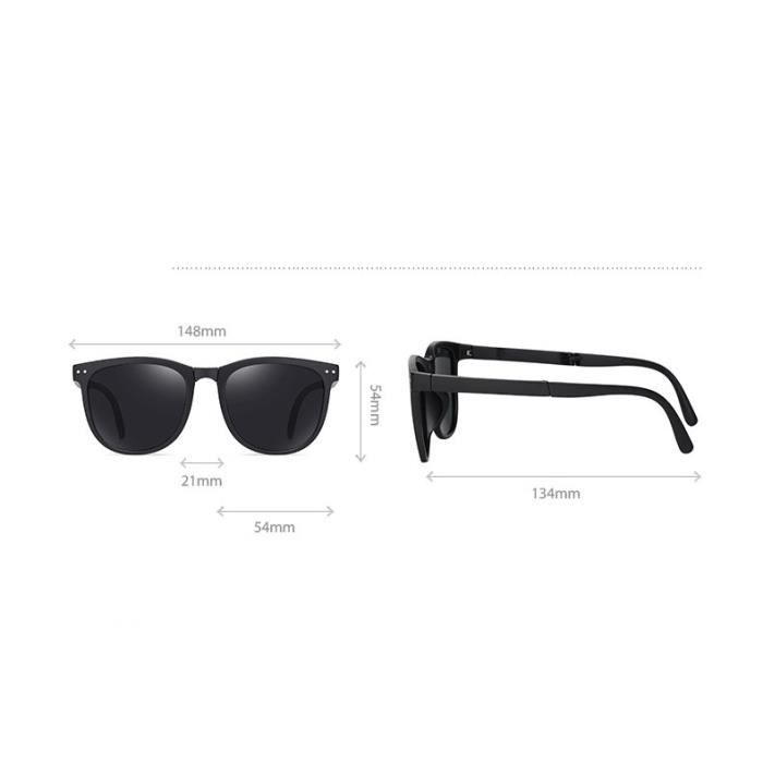 Lunettes de soleil femme -Cadre de PC Ombre Protection des yeux Protection UV Lunettes de soleil
