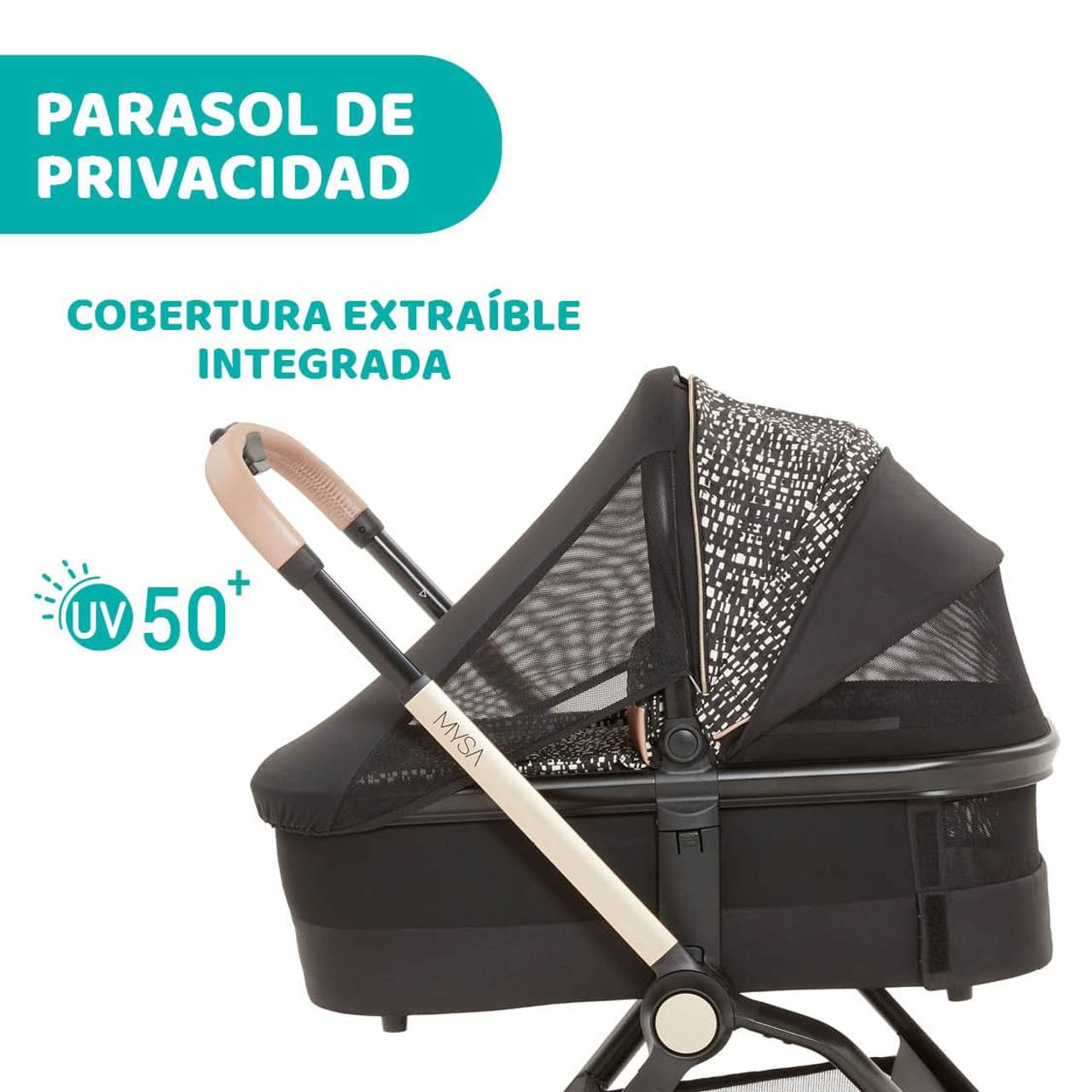 Mysa i-Size Glam Re Lux Eco+ 3 részes babakocsi