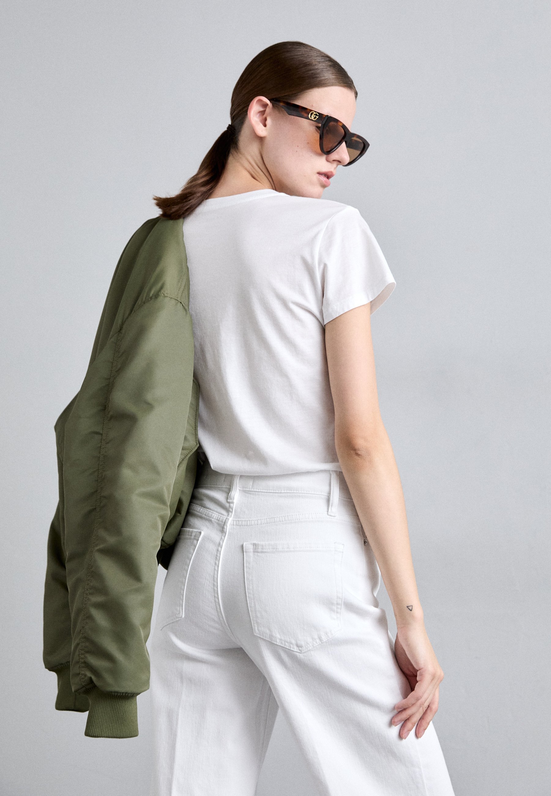 FRAME BABY T-SHIRT - Basic T-shirt - wit