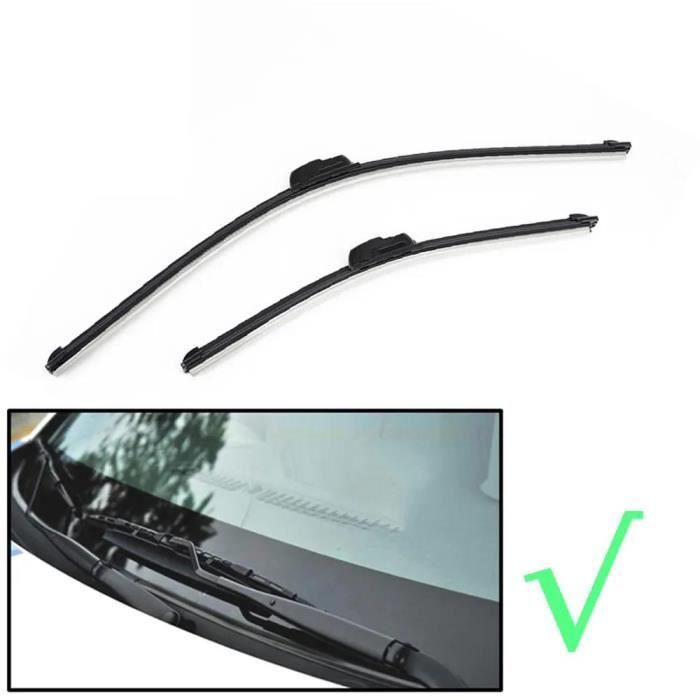Lot de 3 Balais d'essuie-glace avant + arrière Pour Renault Dacia Logan MK1 MCV 2004 2005 2006 2007 2008 2009 2010 2011 2012