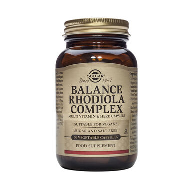 Solgar Rhodiola-pohjainen kompleksi 60 kapselia 60 kapselia