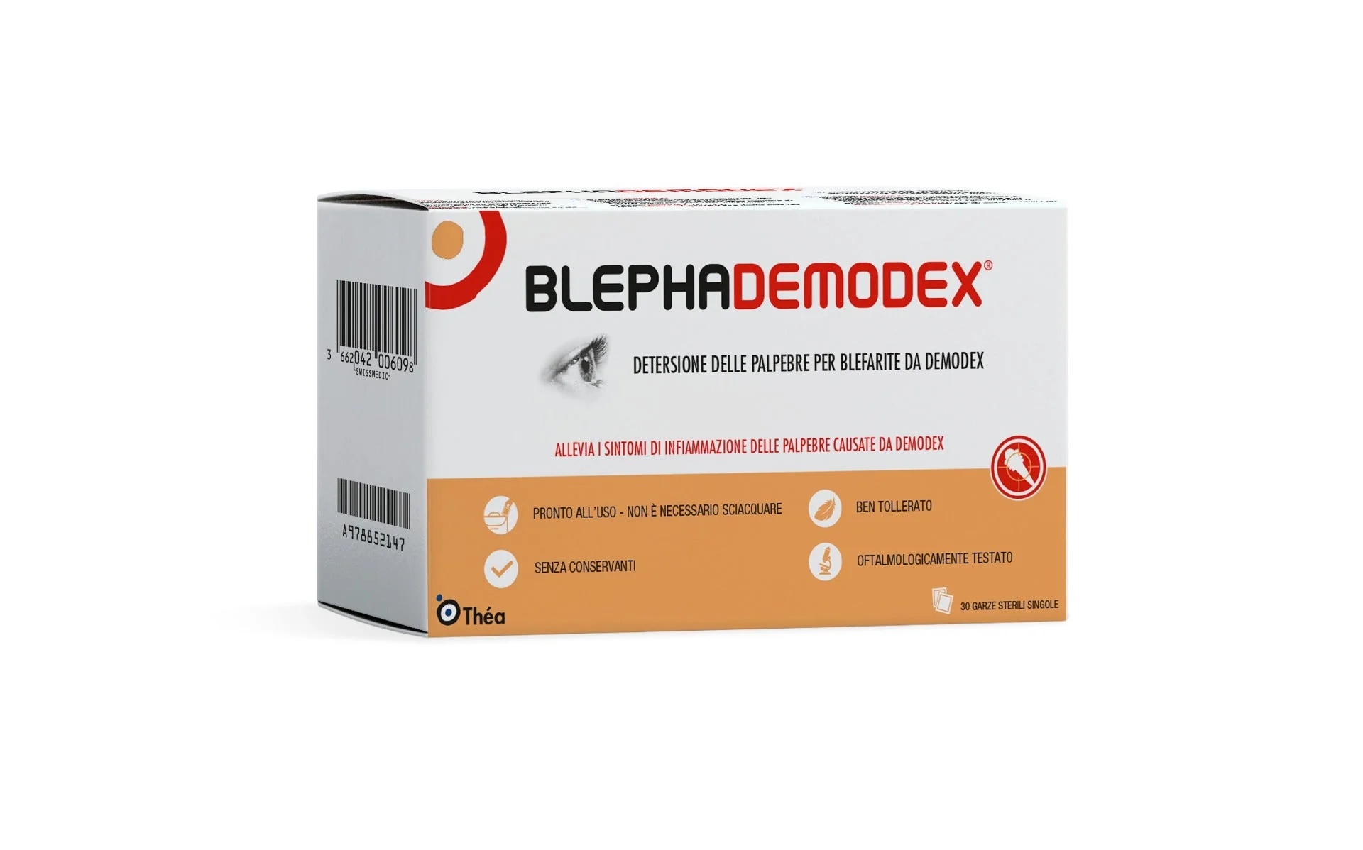 Thea Farma Blephademodex ooglidgaas, 30 stuks