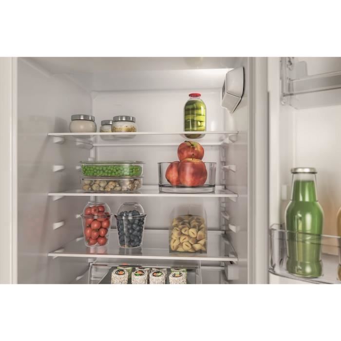 Frigorifero combinato - WHIRLPOOL - WHC18D071A1FR - Da incasso - 268 L - LessFrost - Classe energetica E - 177x54x54,5