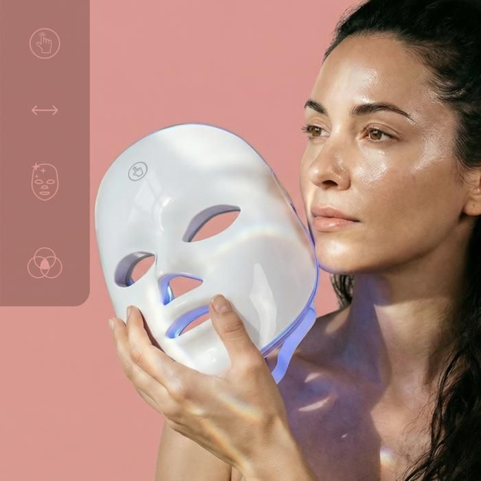 Marielle MML LED-lichttherapiemasker – Professionele gezichtsbehandeling, wit