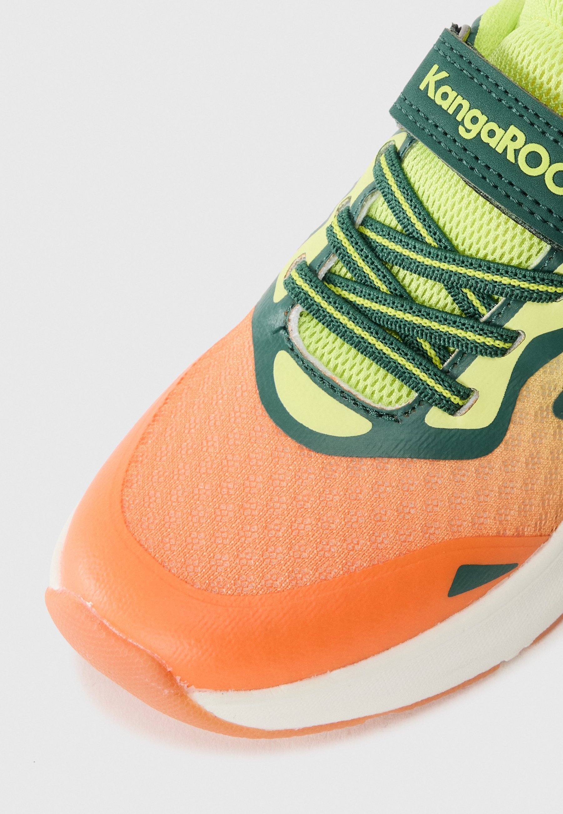 KangaROOS PANG UNISEX - Sneakers - diep smaragdgroen/zonneoranje