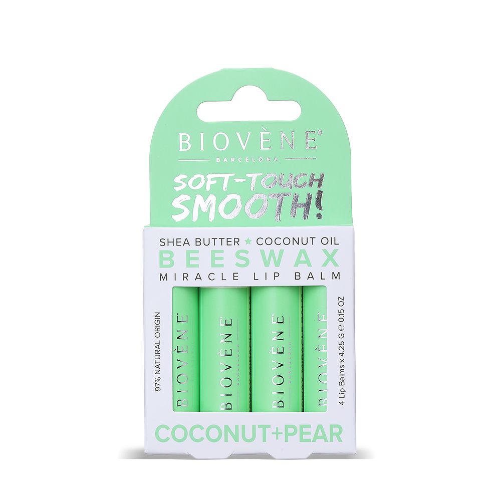 Soft-Touch Smooth! Чудотворни балзам за усне са пчелињим воском, кокосом и крушком Усне: балзами и нега