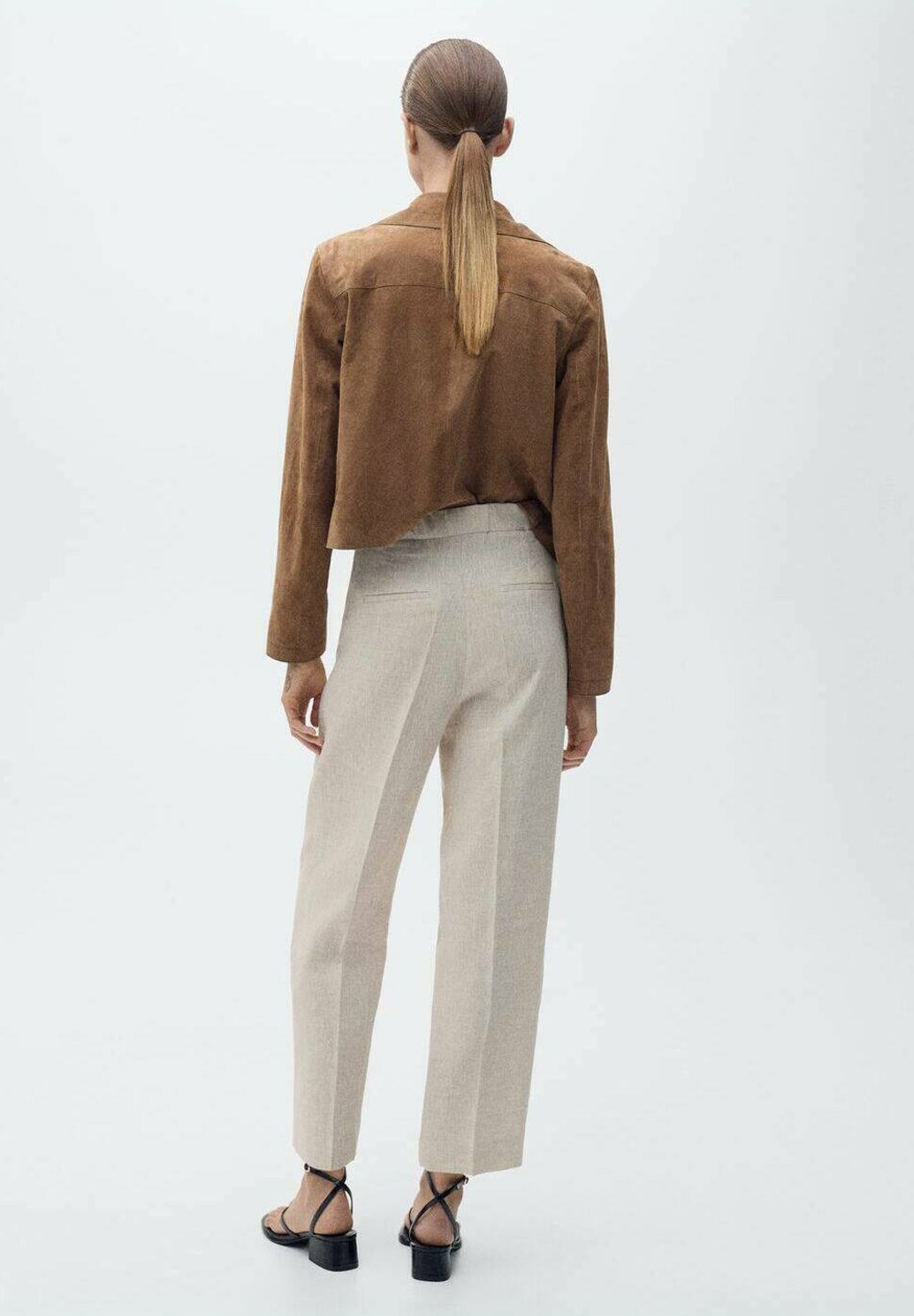 Mango BRUNOLI - Pantaloni - beige
