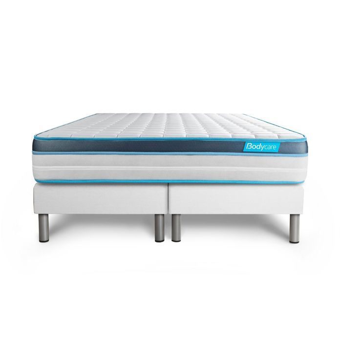 Ensemble matelas sommier BODYCARE Perform Mémoire de forme 160x200 - Ferme