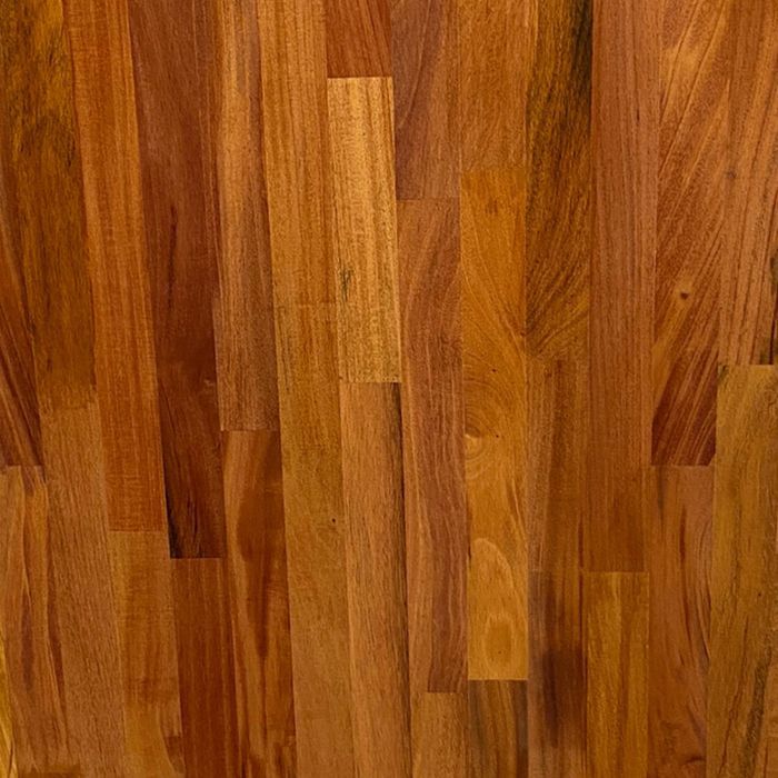 Encimera de caoba maciza, aceitada, con uniones machihembradas, laminada, 2000 x 650 x 26 mm - FSC 100% FORESTEA Dimensiones: 2000 mm x 650 mm x 26