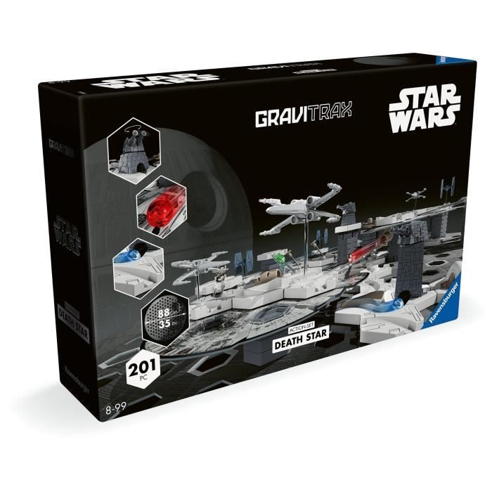 Ravensburger-Gravitrax Star Wars Set-188 piezas-Pista de canicas-Set de construcción-Pista de canicas-Para mayores de 8 años-23860