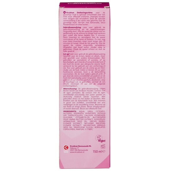 Kruidvat Karvanpoistovoide herkälle iholle<br>150ml