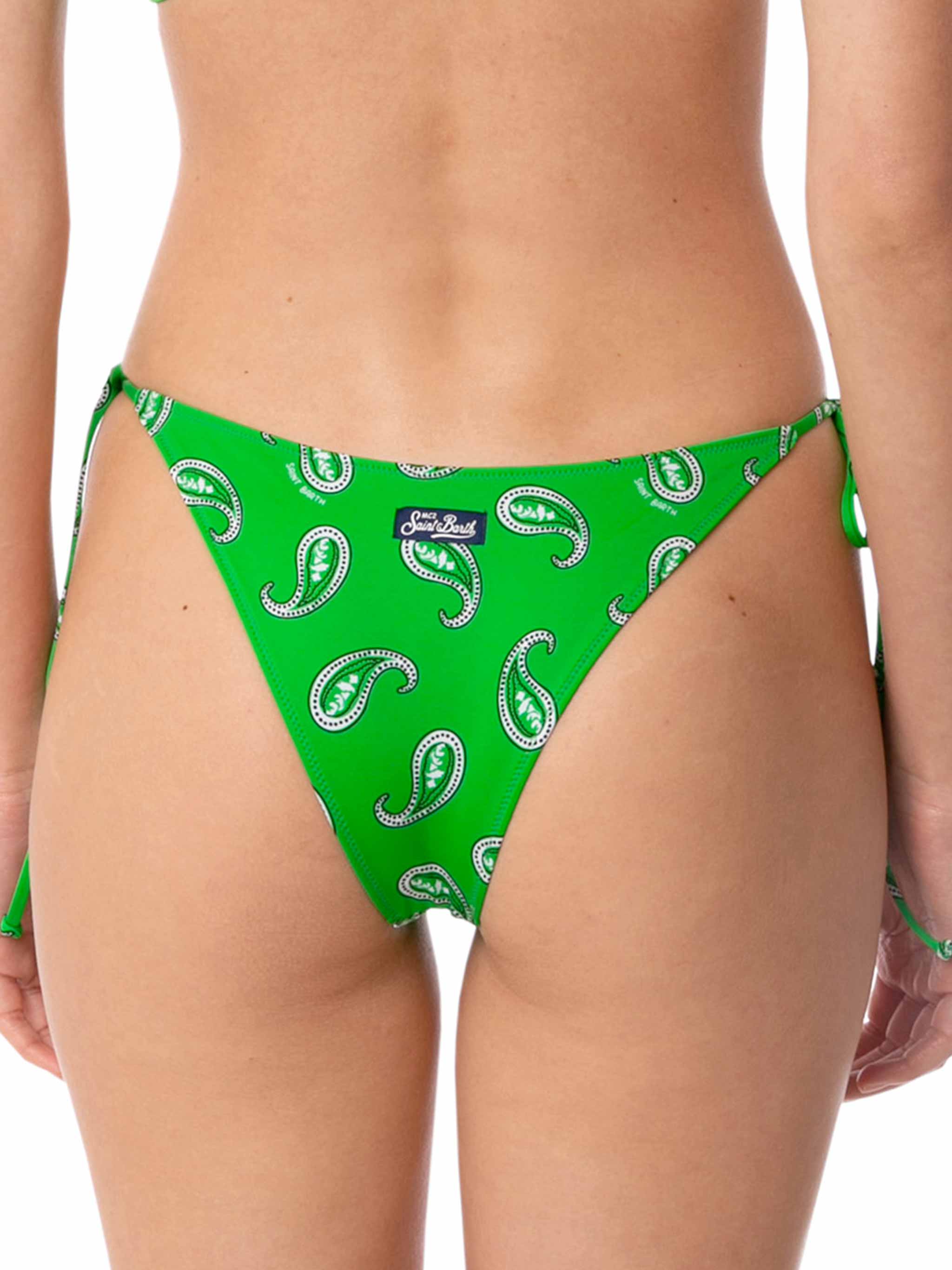 Dameszwembroekje met paisleyprint
