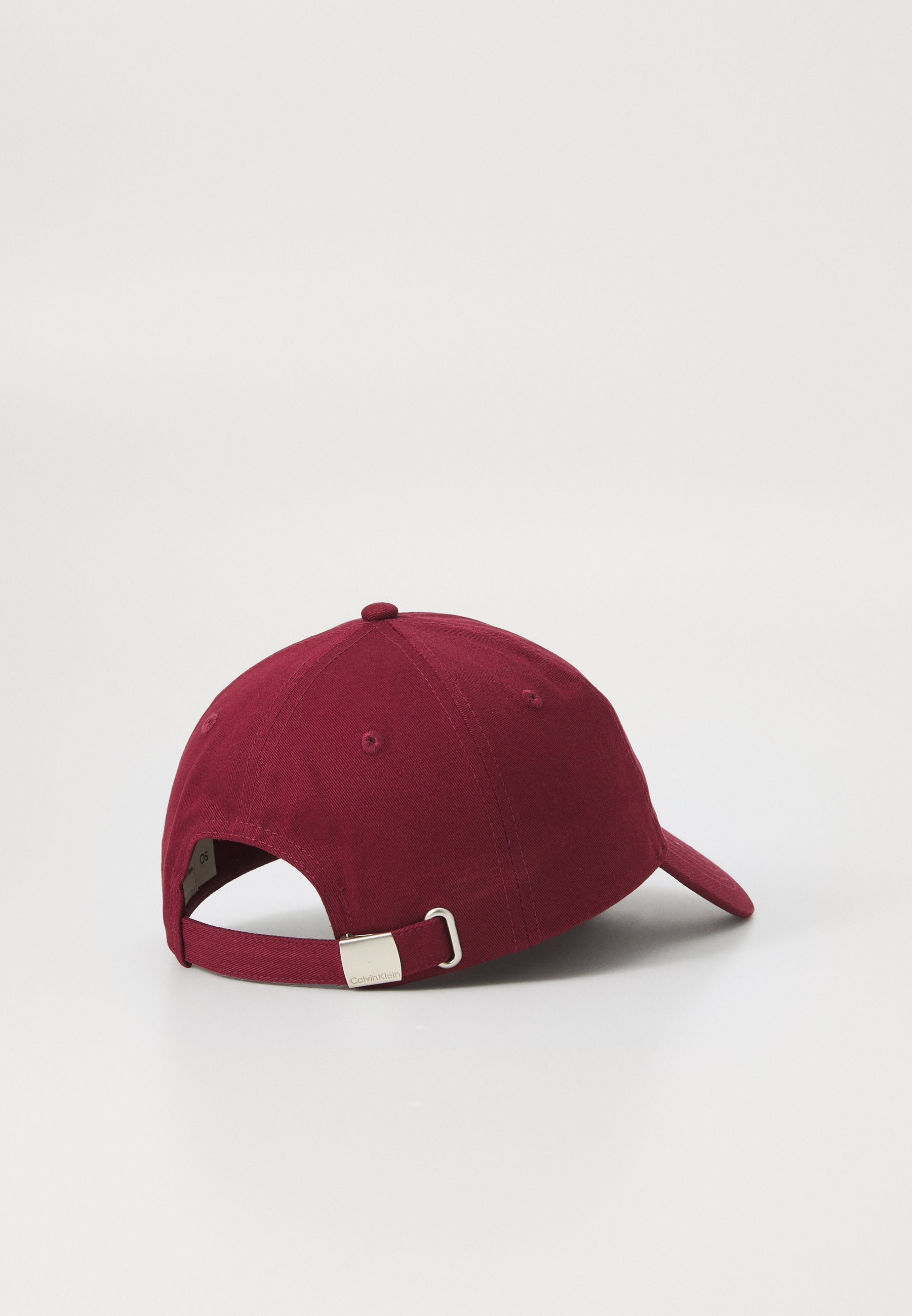 Calvin Klein MONOLOGO GEBORDUURDE BASEBALL - Cap - dieprood